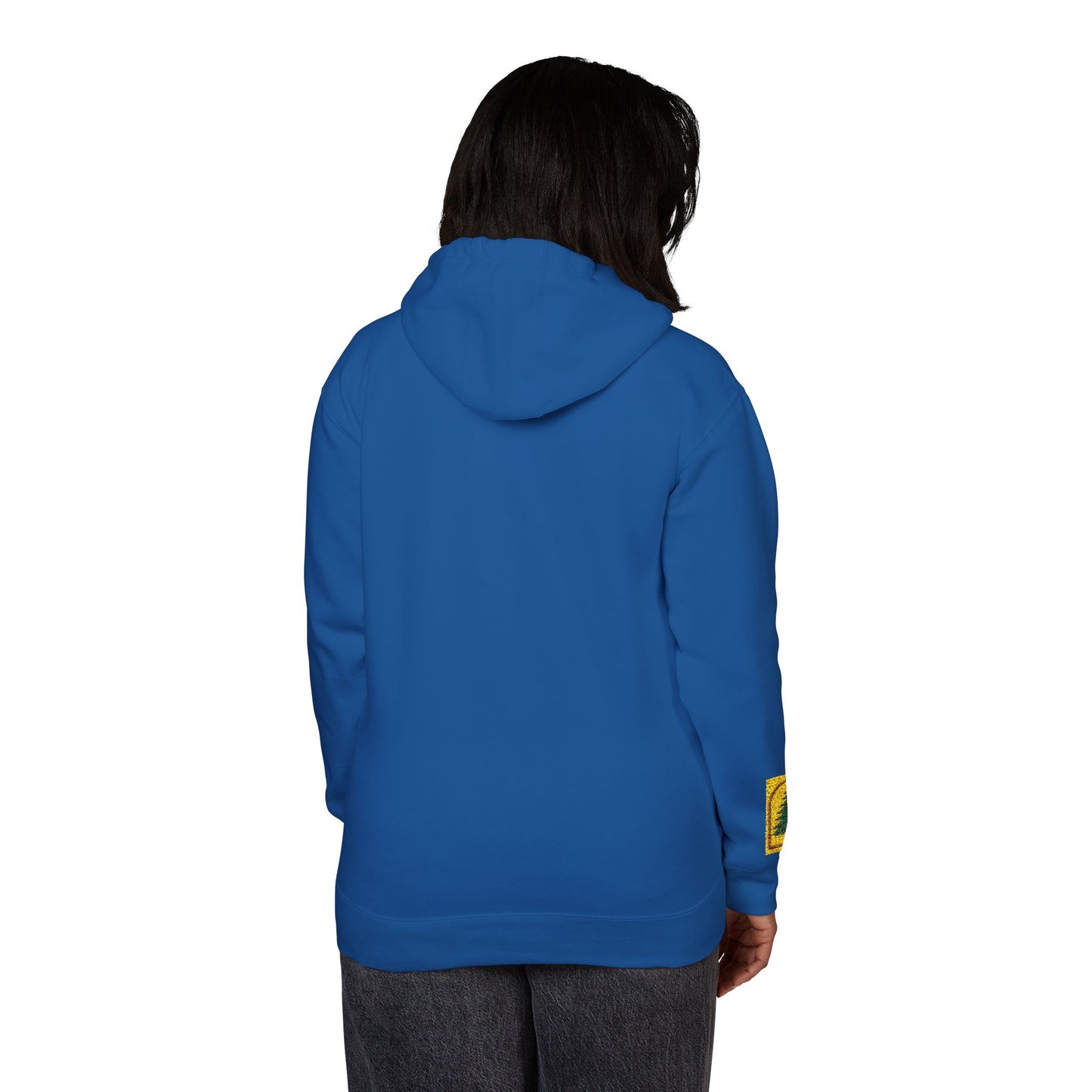 Cozy Rustic Graphic Hoodie - Unisex Fleece Pullover