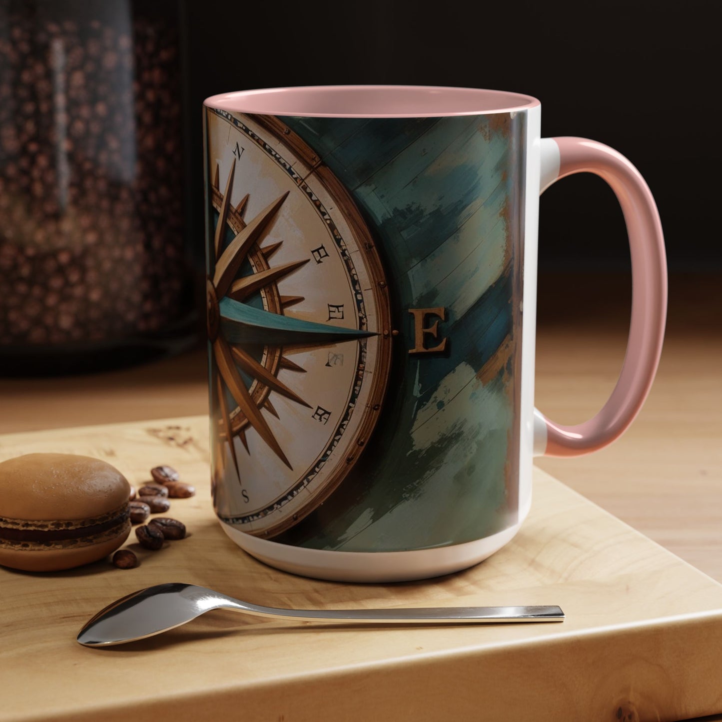 Nautical Compass Mug - Adventure Lover Gift