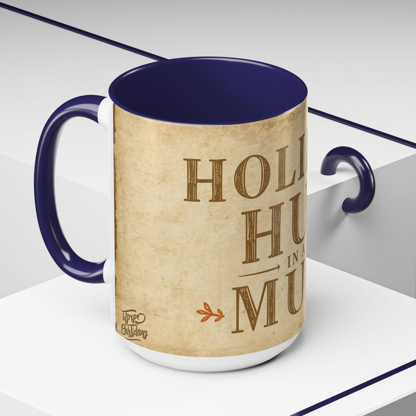 Rustic Holiday Hug Coffee Mug