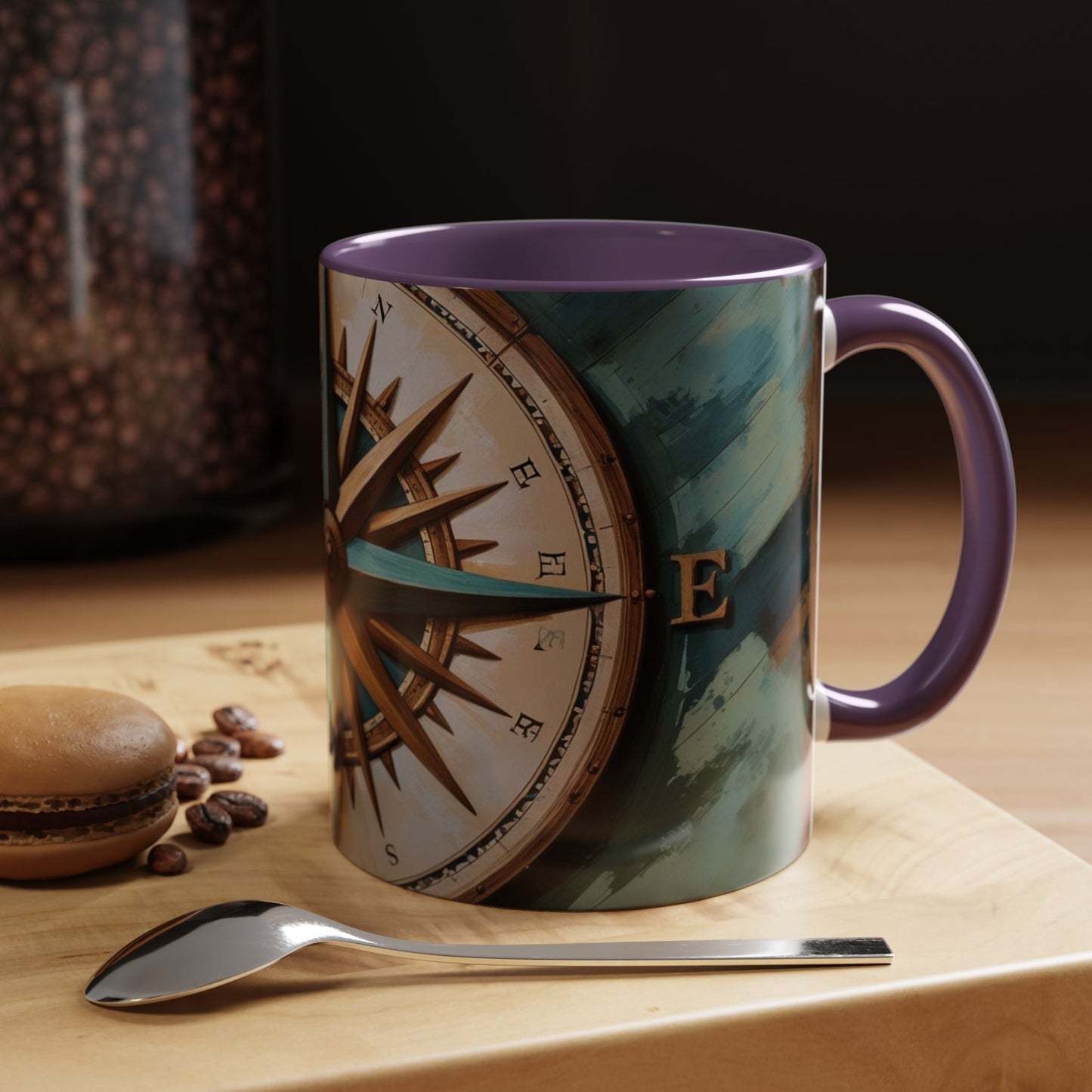 Nautical Compass Mug - Adventure Lover Gift