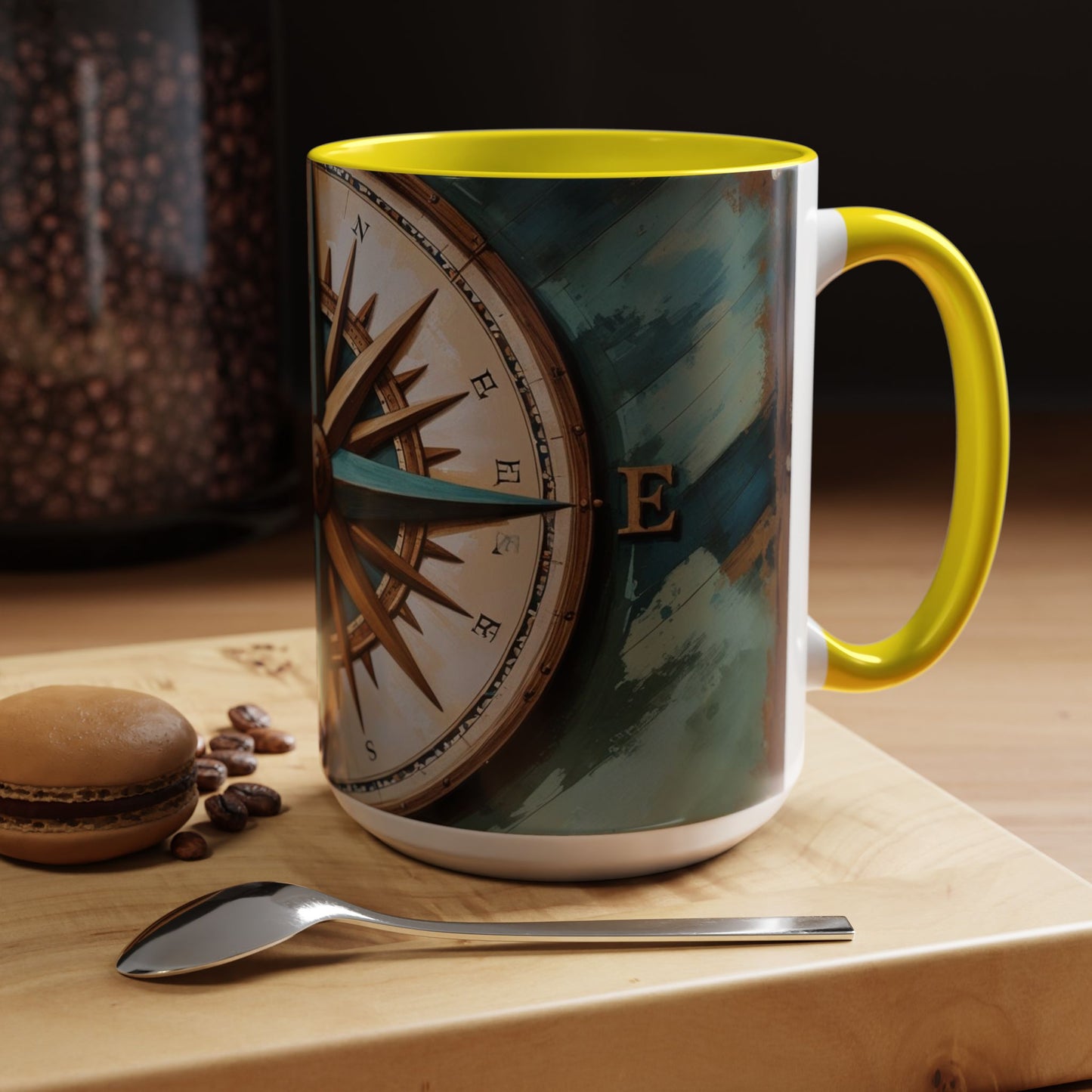 Nautical Compass Mug - Adventure Lover Gift