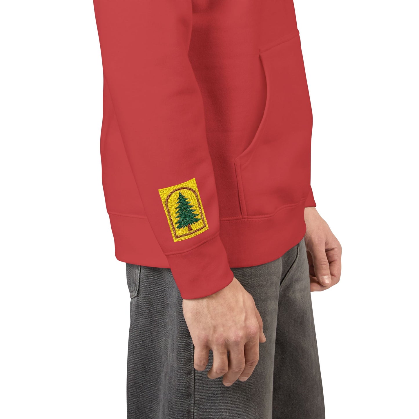 Cozy Rustic Graphic Hoodie - Unisex Fleece Pullover