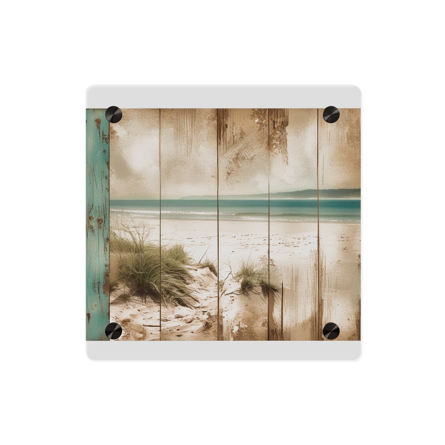 Ocean Serenity Acrylic Wall Art – Coastal Home Decor Piece