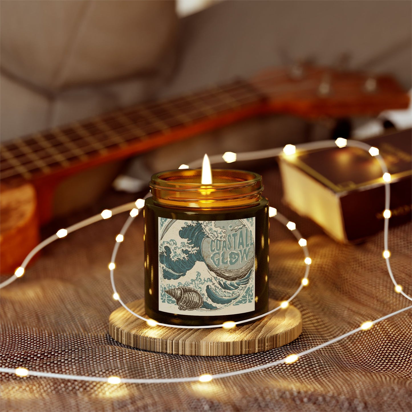 Rustic Coastal Glow Scented Candles