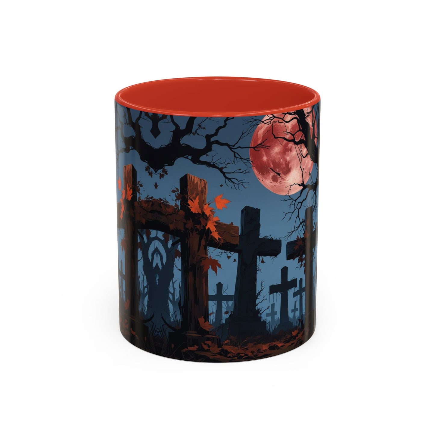 Coffee Mug - Gothic Cemetery | Spooky Halloween Decor, Nightmare Gift