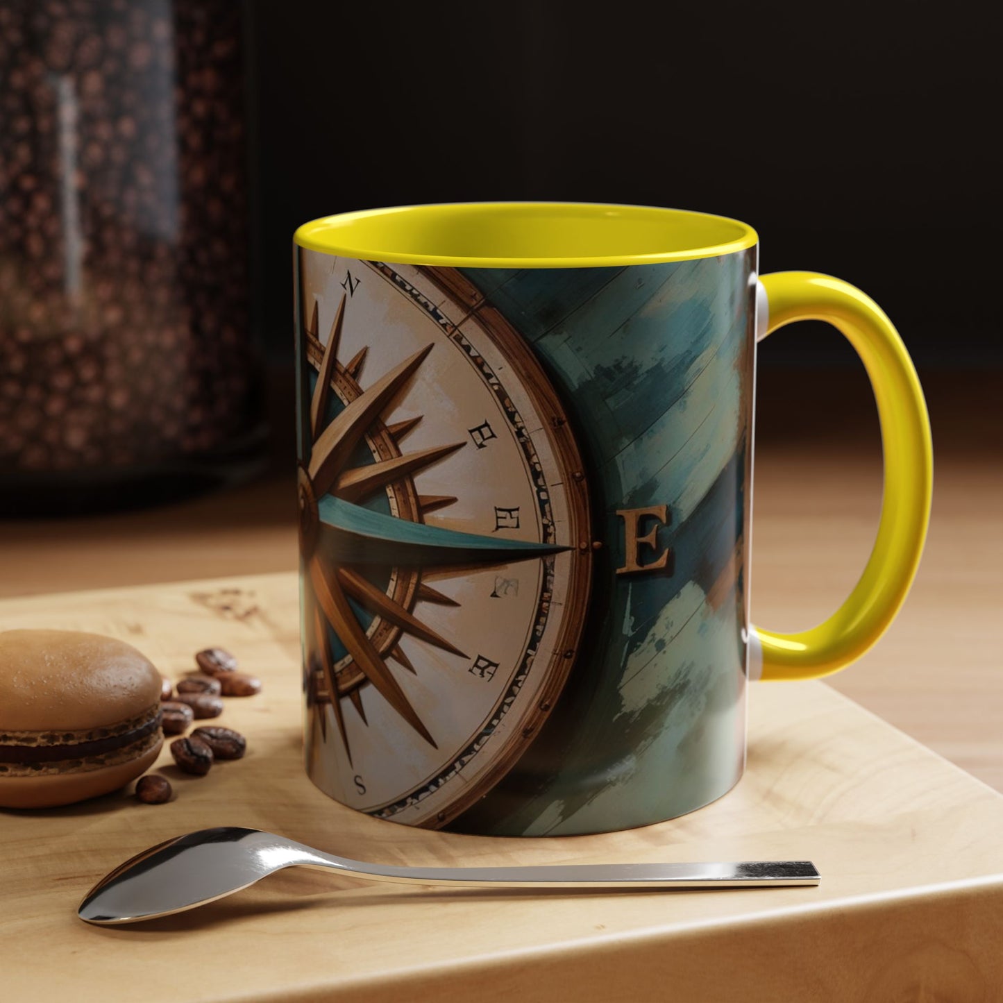 Nautical Compass Mug - Adventure Lover Gift