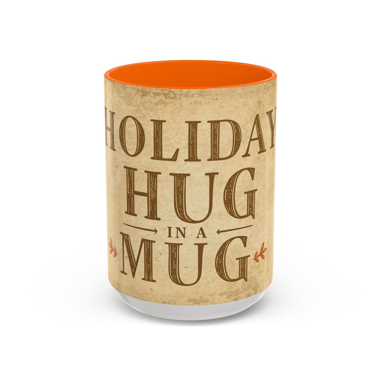 Rustic Holiday Hug Coffee Mug