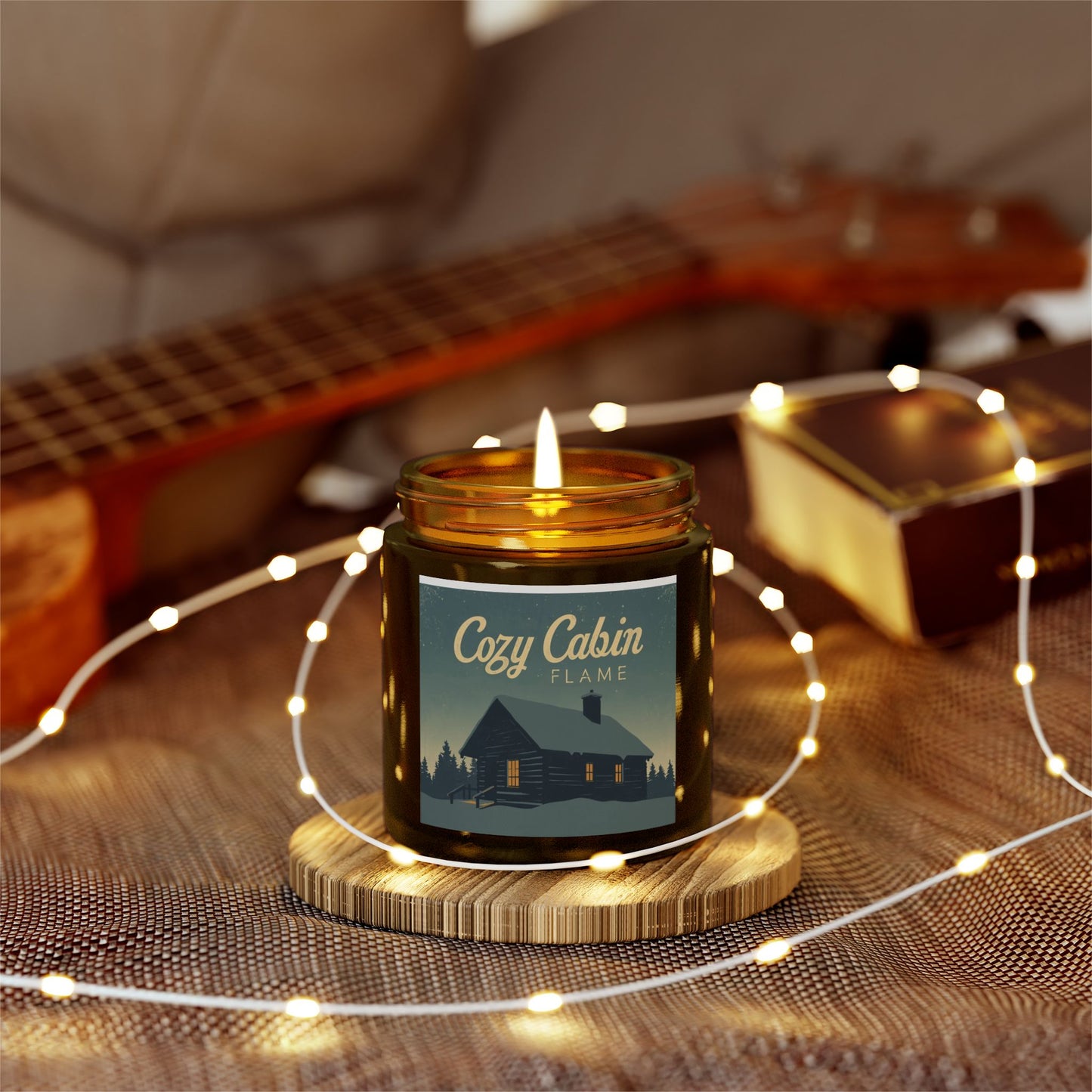 Cozy Cabin Scented Candle