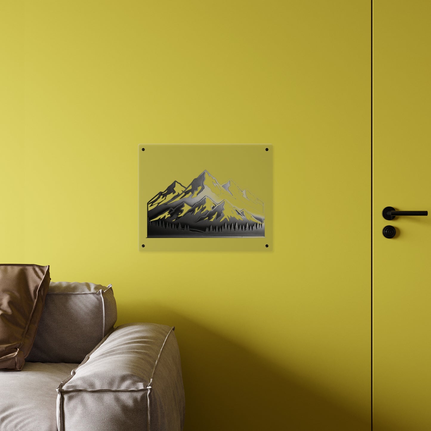 Mountain Peak Acrylic Wall Art