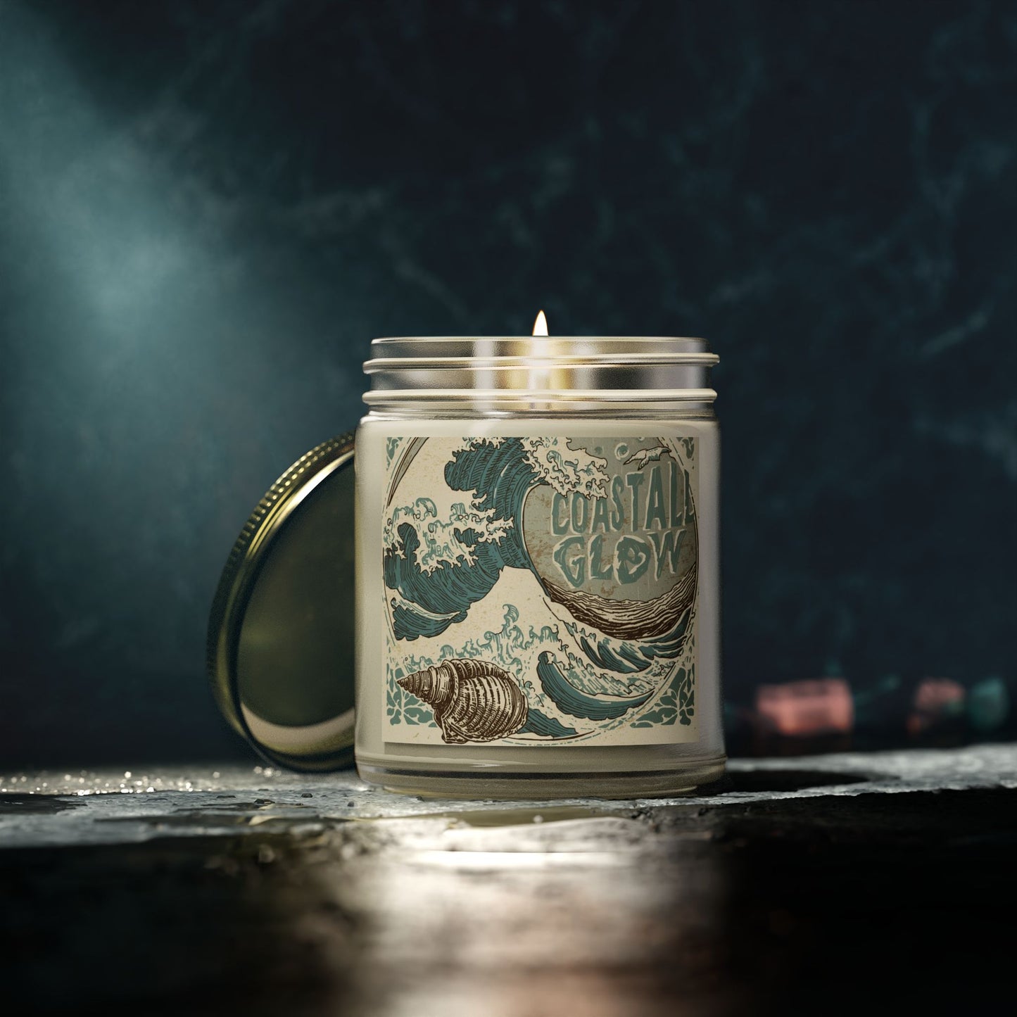 Rustic Coastal Glow Scented Candles