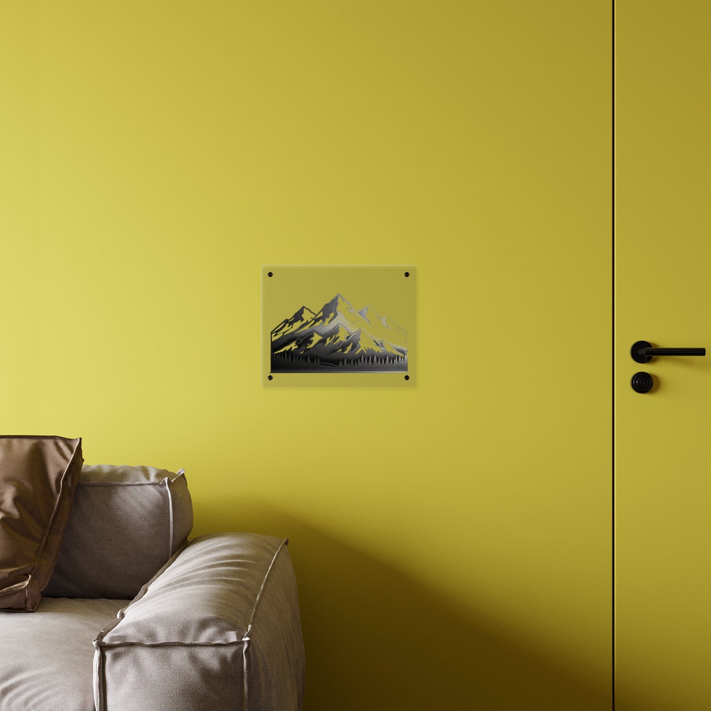 Mountain Peak Acrylic Wall Art