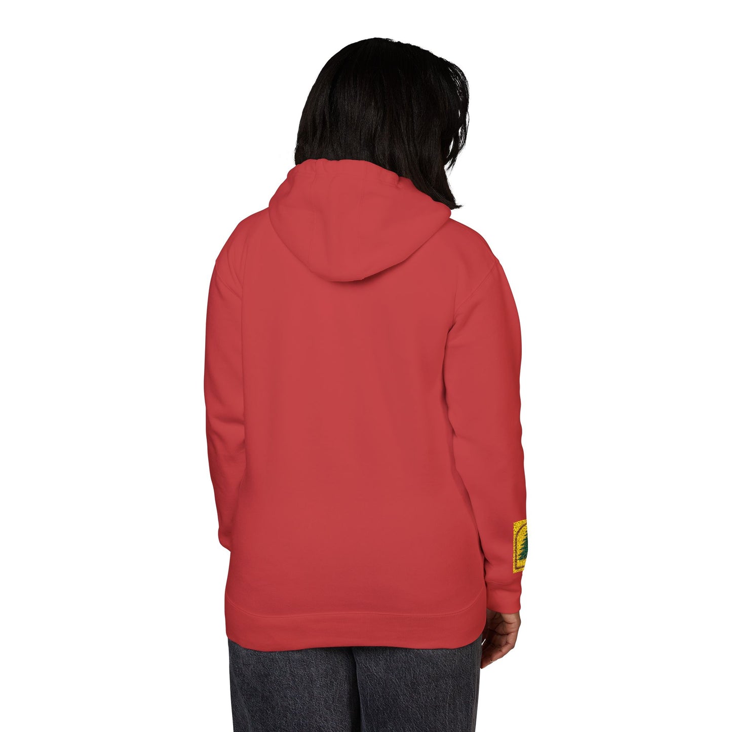 Cozy Rustic Graphic Hoodie - Unisex Fleece Pullover