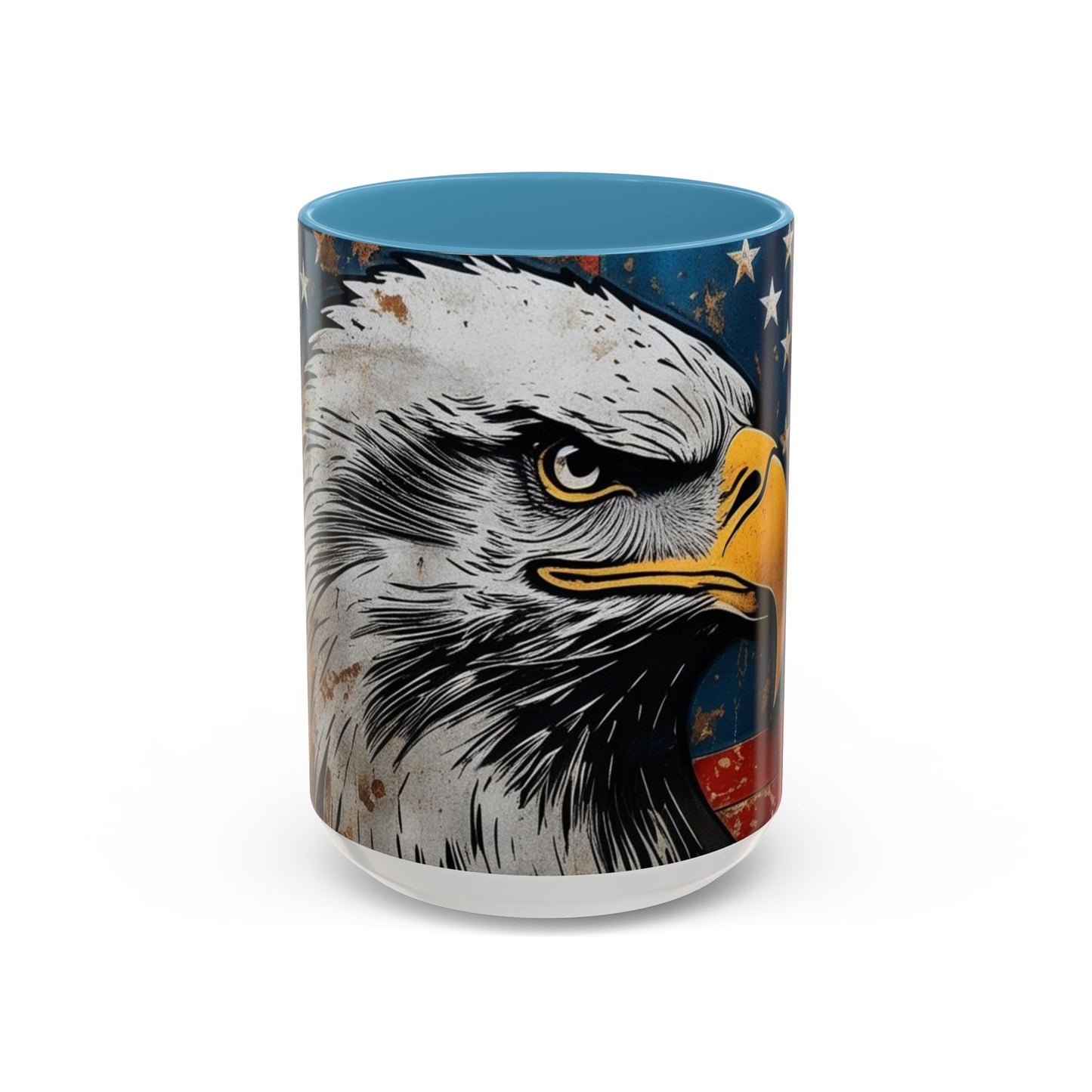 Coffee Mug Patriotic Eagle American Memorial Day Cup
