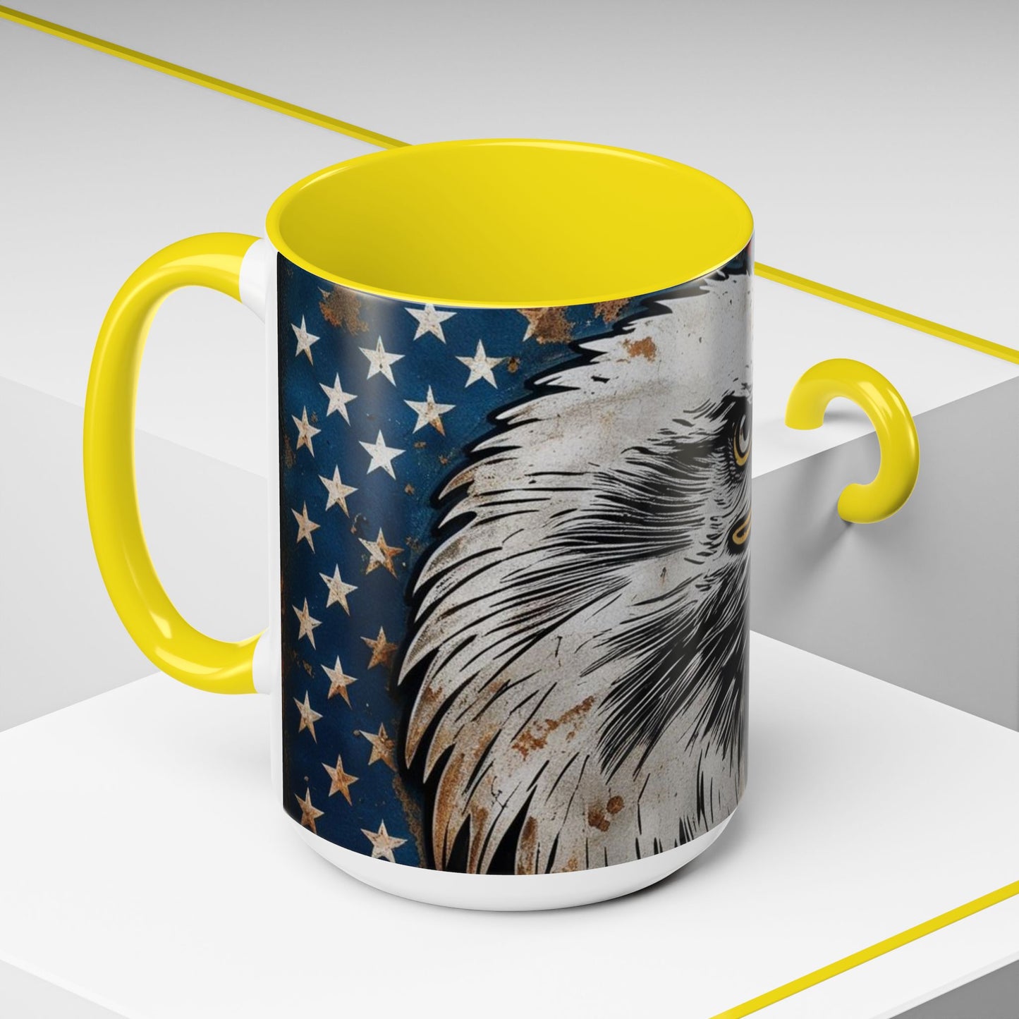 Coffee Mug Patriotic Eagle American Memorial Day Cup