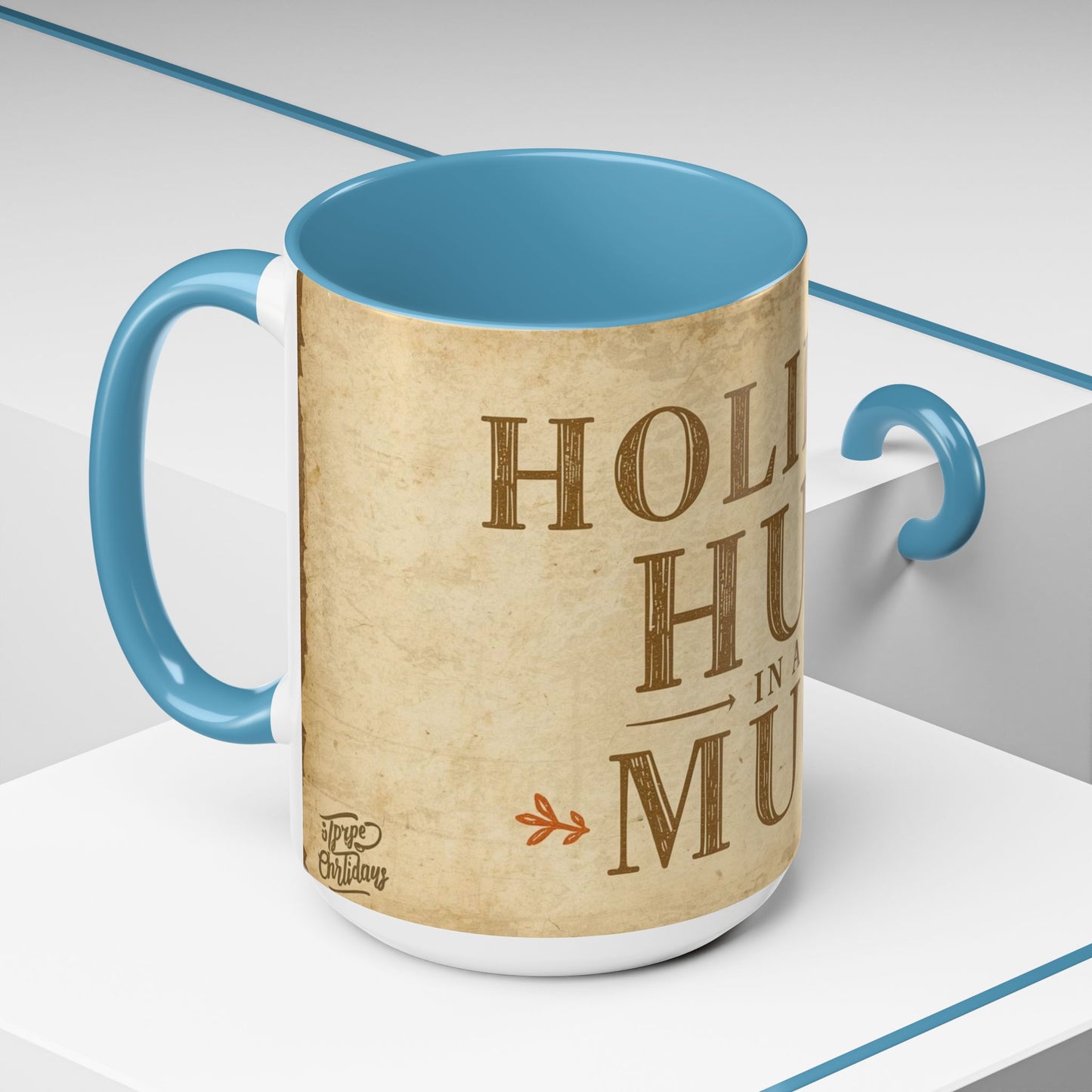 Rustic Holiday Hug Coffee Mug