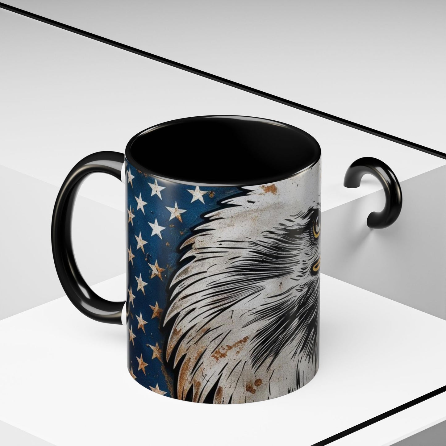 Coffee Mug Patriotic Eagle American Memorial Day Cup