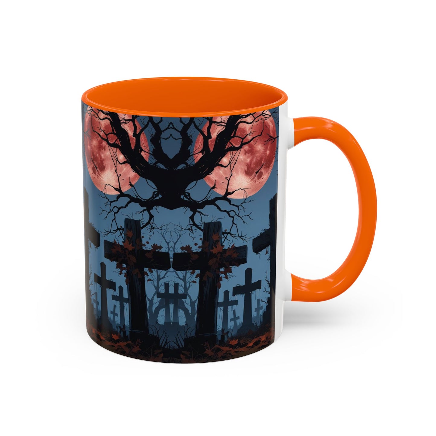 Coffee Mug - Gothic Cemetery | Spooky Halloween Decor, Nightmare Gift
