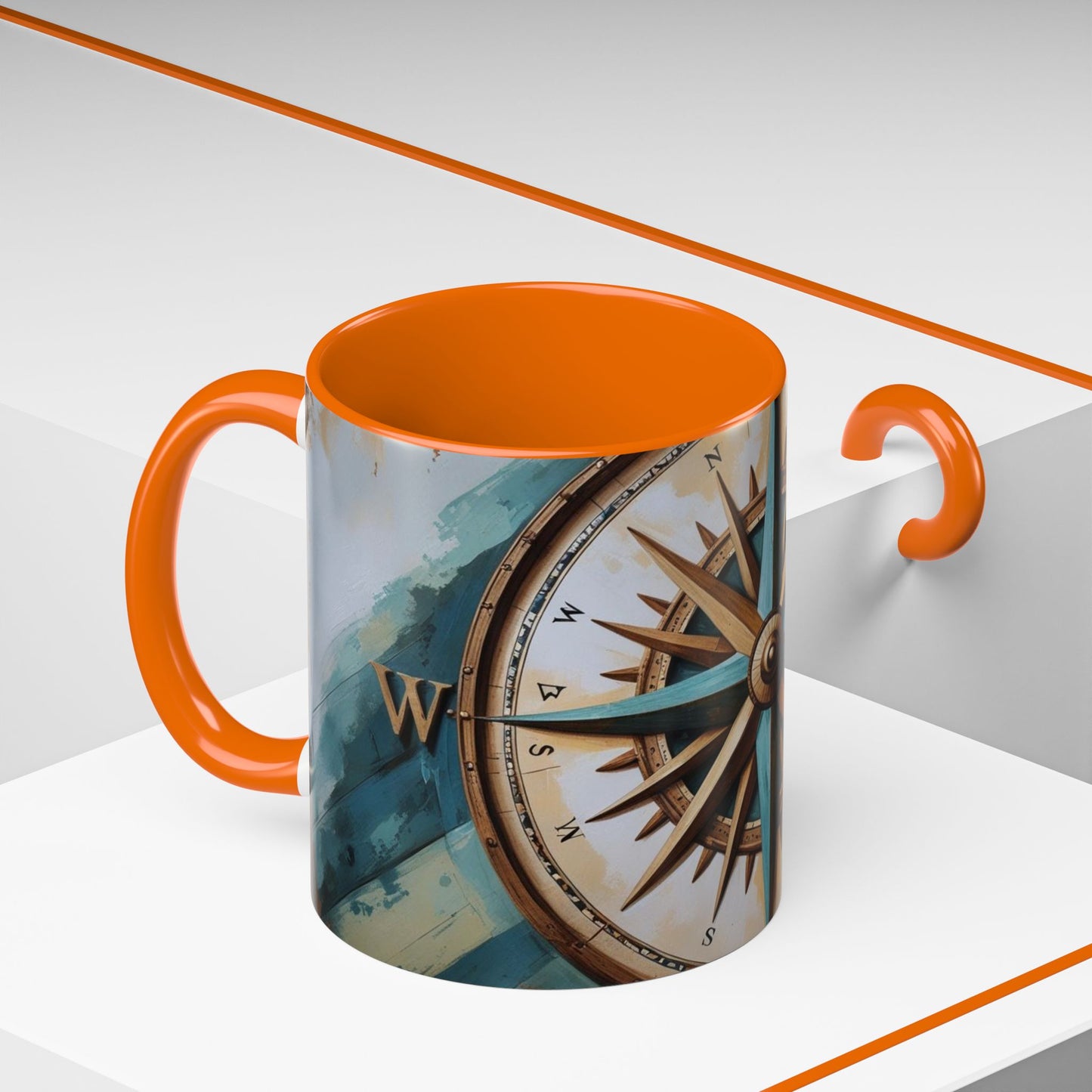 Nautical Compass Mug - Adventure Lover Gift