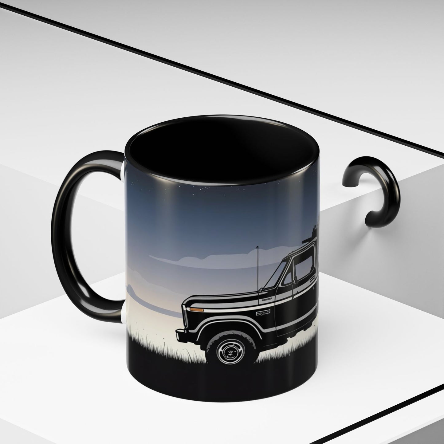 Coffee Mug - Rustic Pickup Truck Vintage Nature Lover Camping Cup