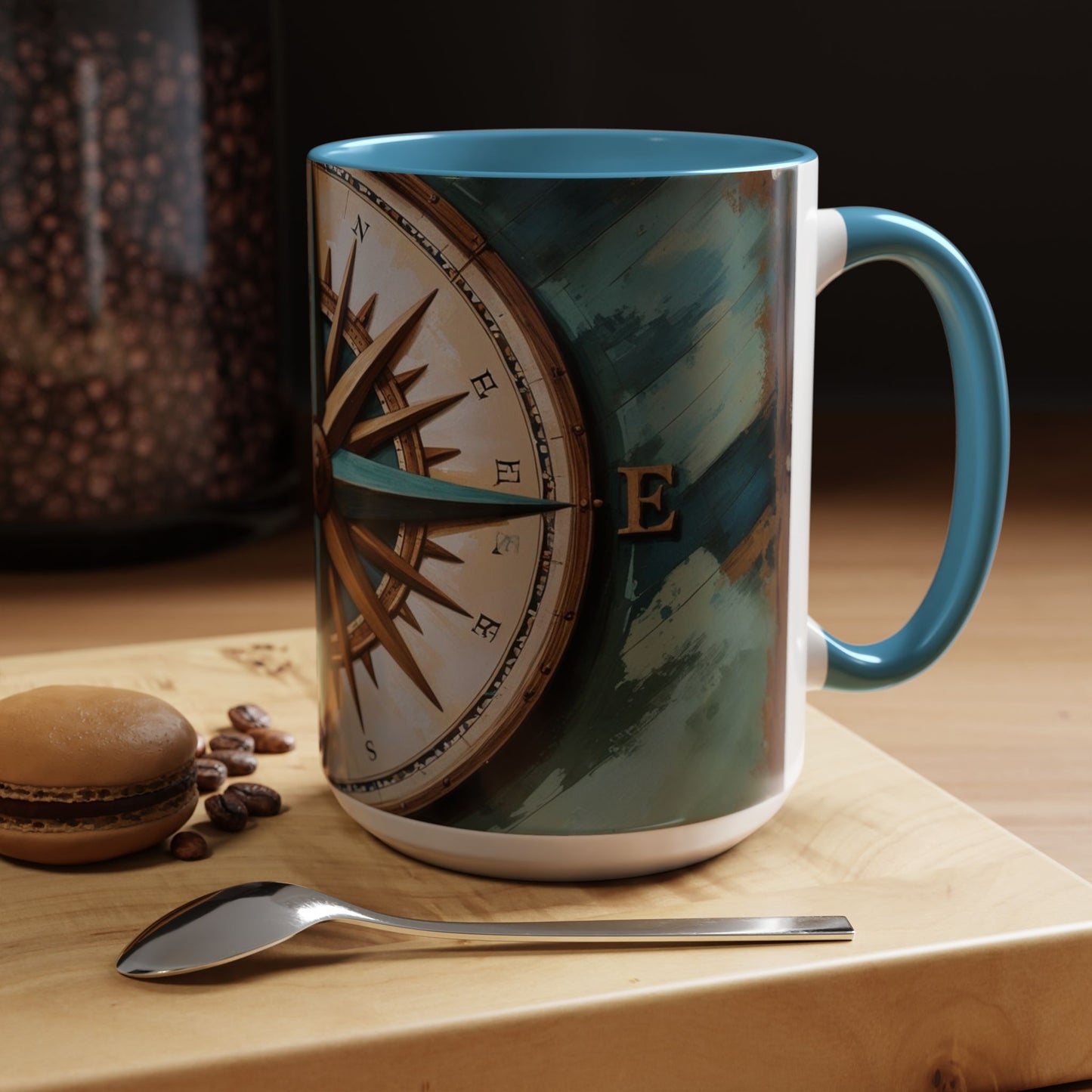 Nautical Compass Mug - Adventure Lover Gift