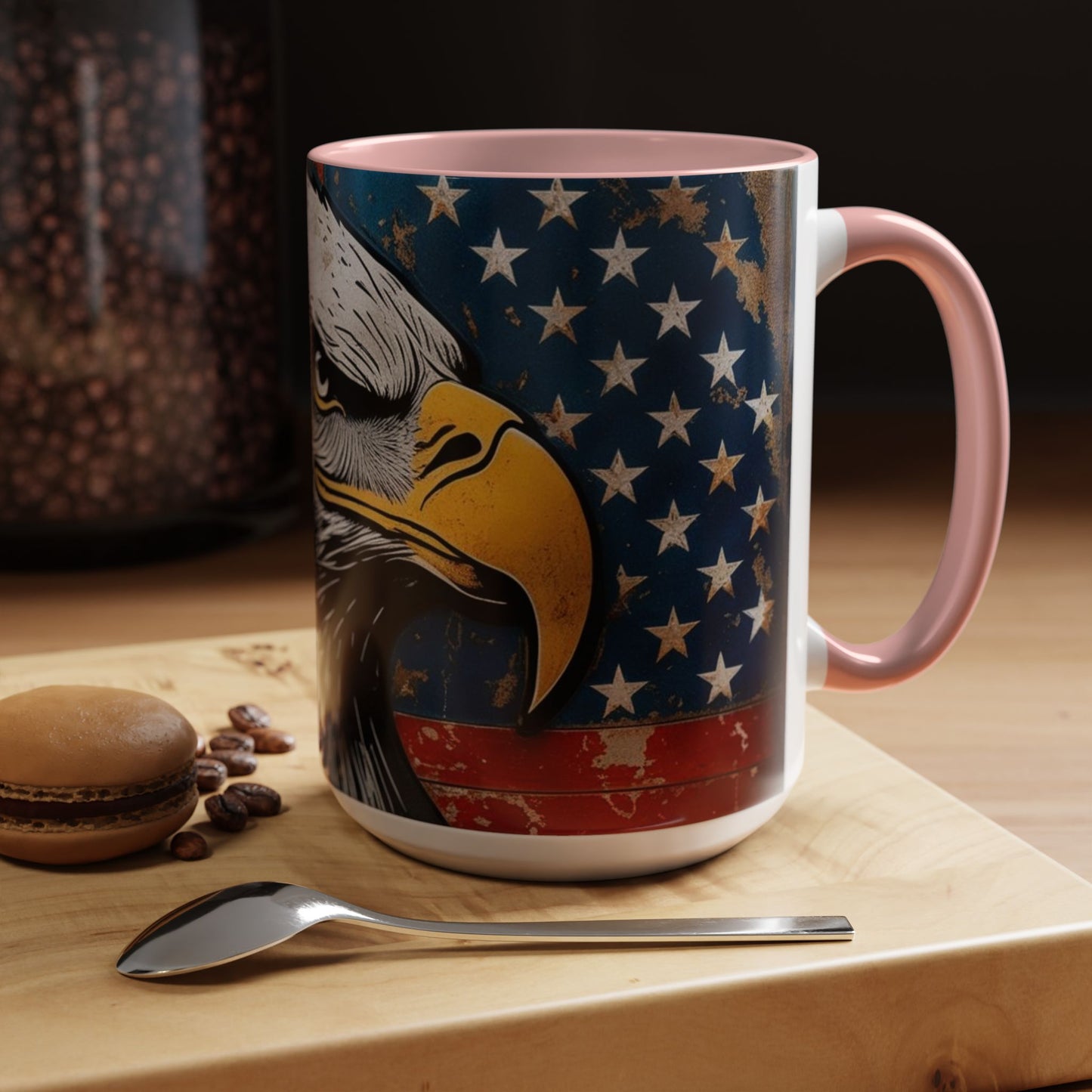 Coffee Mug Patriotic Eagle American Memorial Day Cup