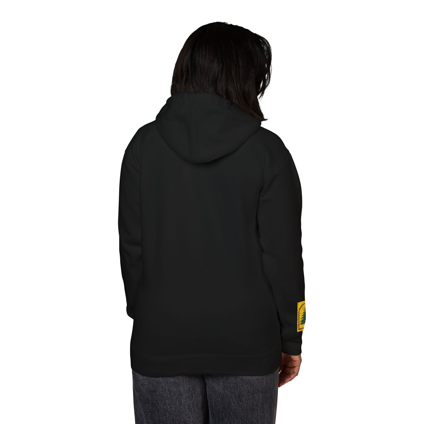 Cozy Rustic Graphic Hoodie - Unisex Fleece Pullover