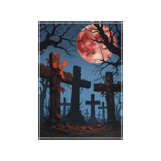 Spooky Tombstone Photo Block- Rustic Halloween Decor