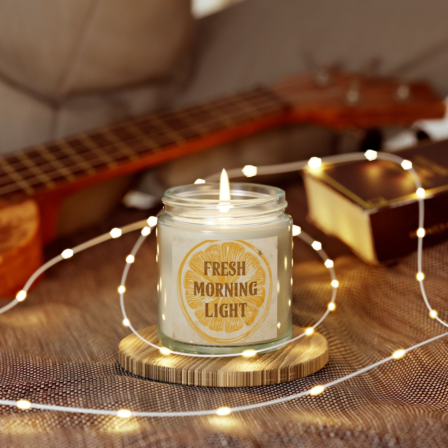 Citrus Rustic Touch Scented Candle
