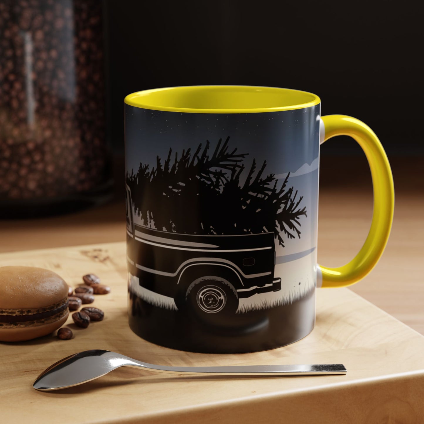 Coffee Mug - Rustic Pickup Truck Vintage Nature Lover Camping Cup