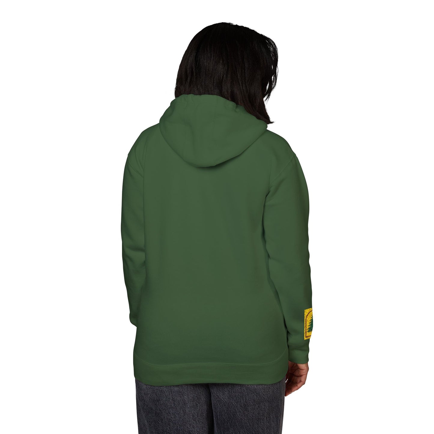 Cozy Rustic Graphic Hoodie - Unisex Fleece Pullover
