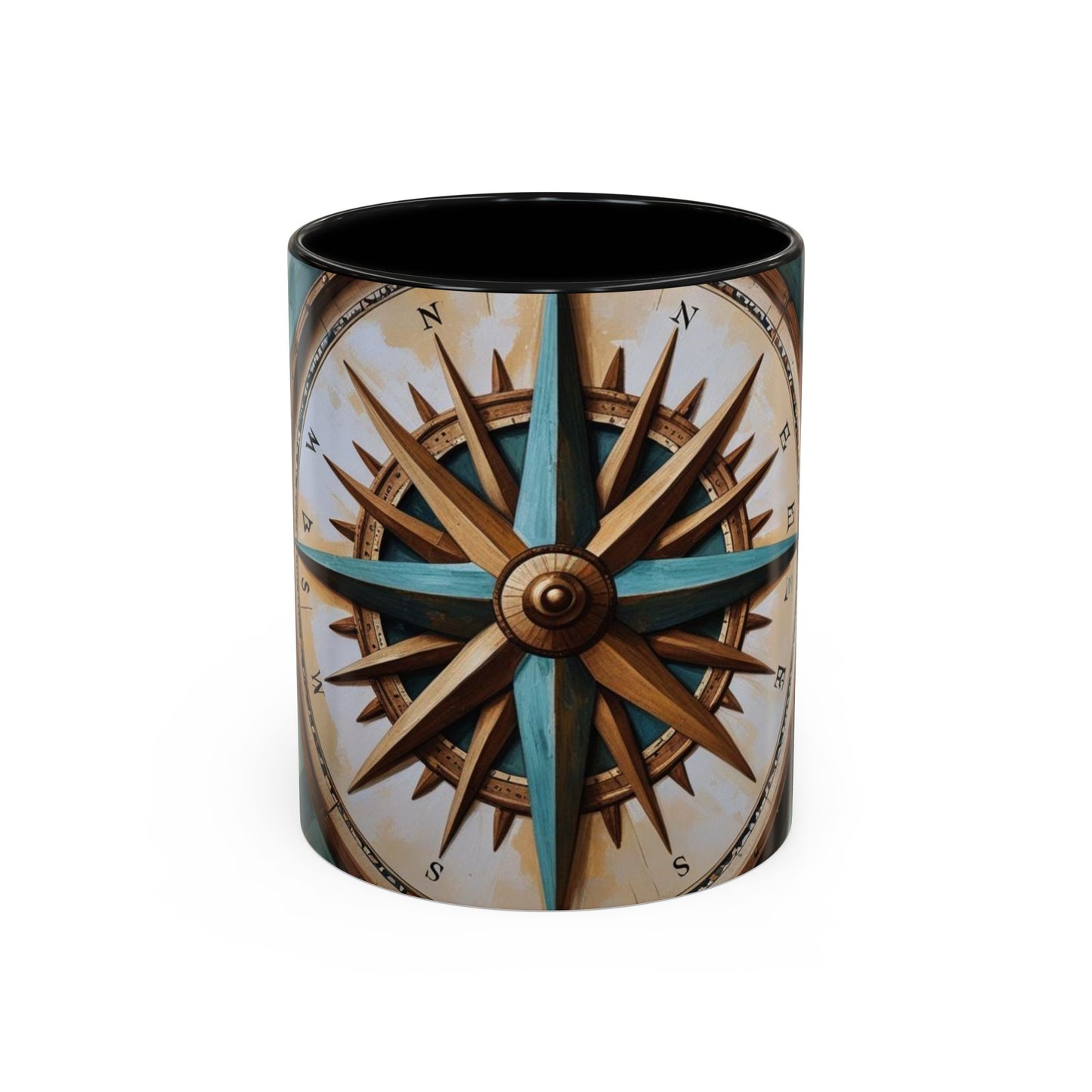 Nautical Compass Mug - Adventure Lover Gift