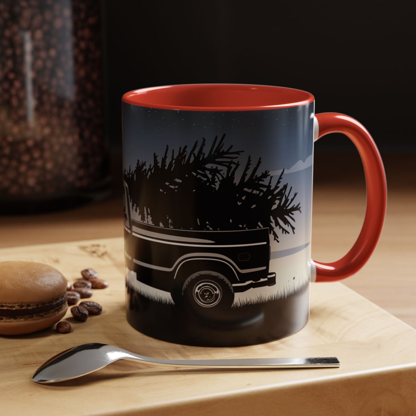 Coffee Mug - Rustic Pickup Truck Vintage Nature Lover Camping Cup