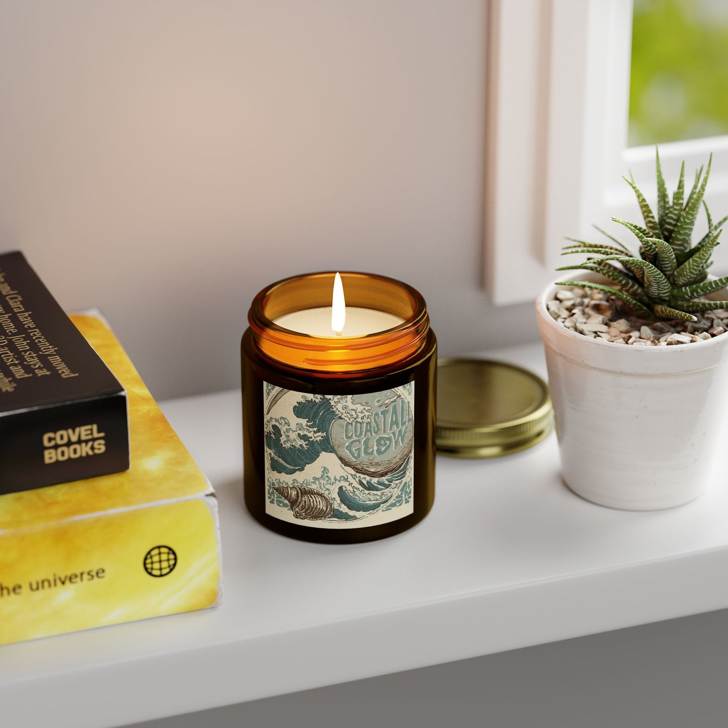 Rustic Coastal Glow Scented Candles