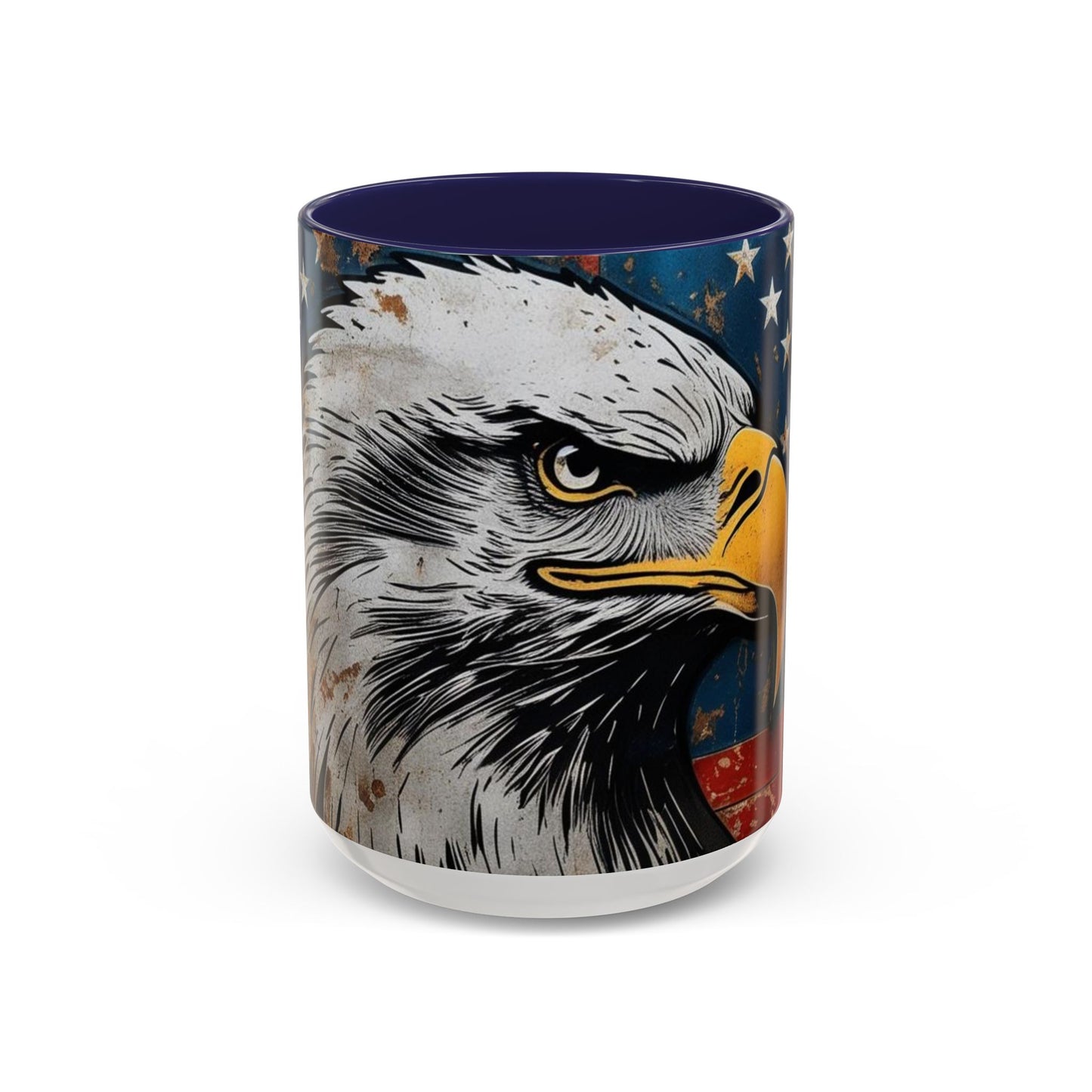 Coffee Mug Patriotic Eagle American Memorial Day Cup