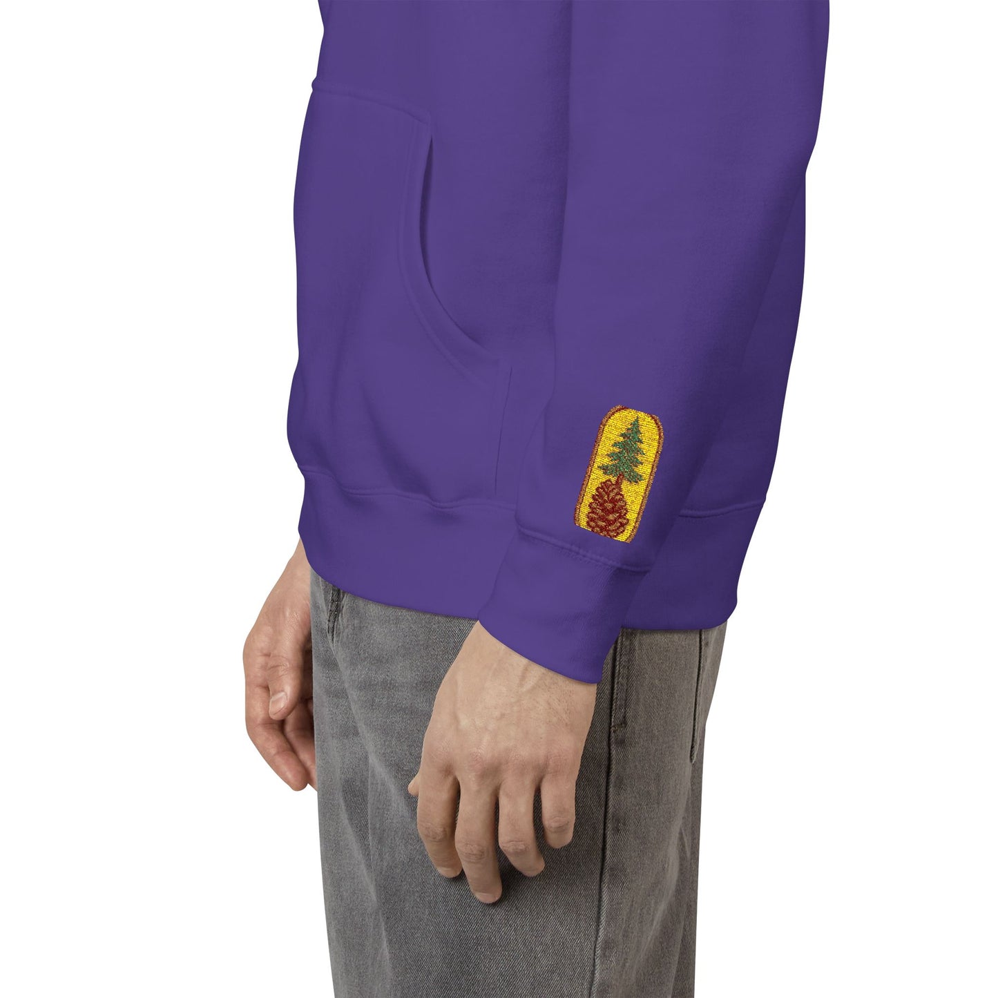 Cozy Rustic Graphic Hoodie - Unisex Fleece Pullover