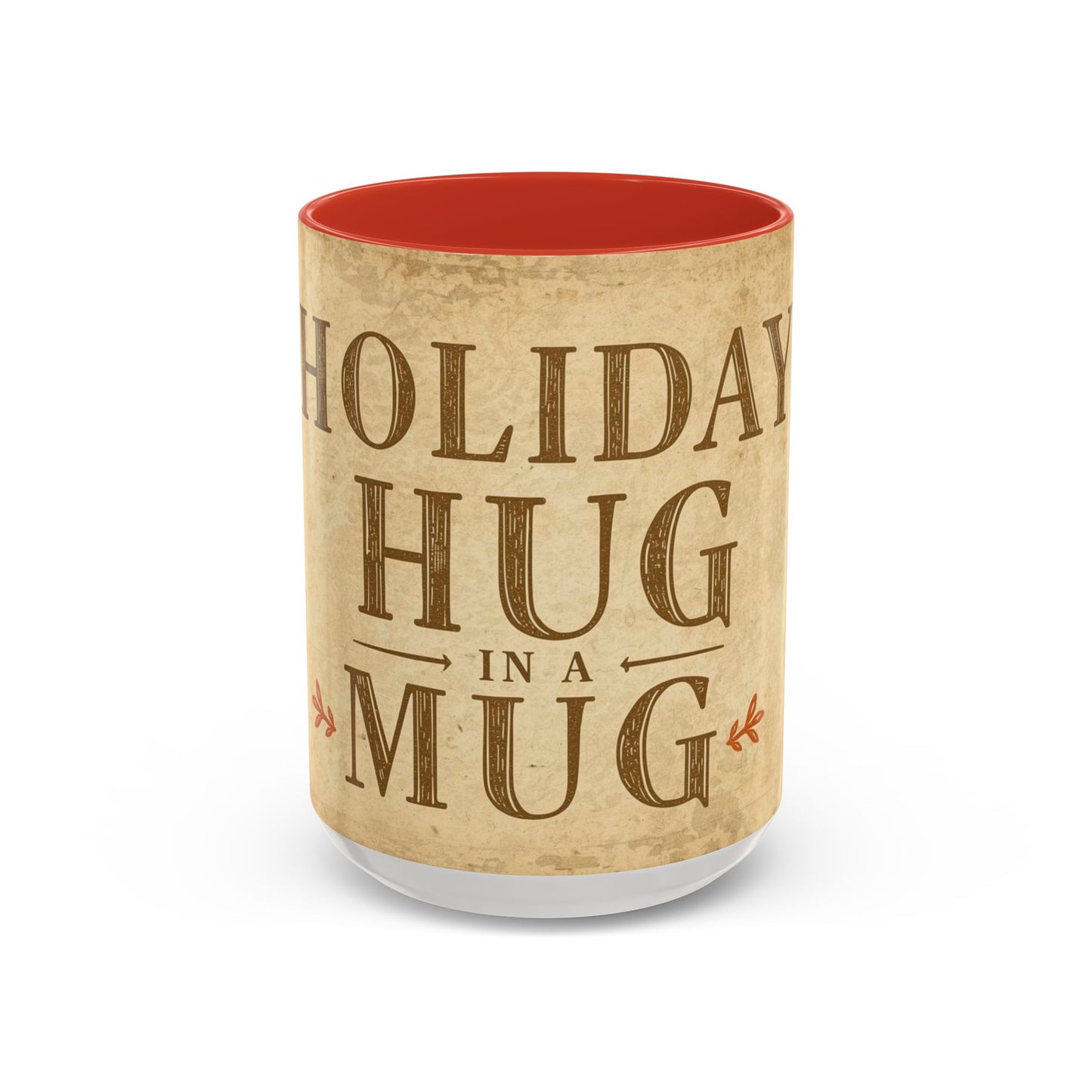Rustic Holiday Hug Coffee Mug