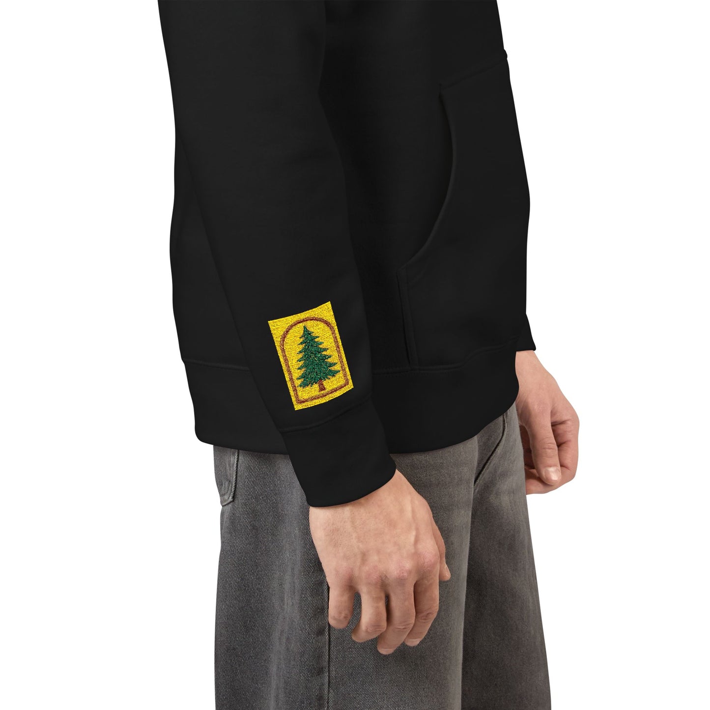 Cozy Rustic Graphic Hoodie - Unisex Fleece Pullover