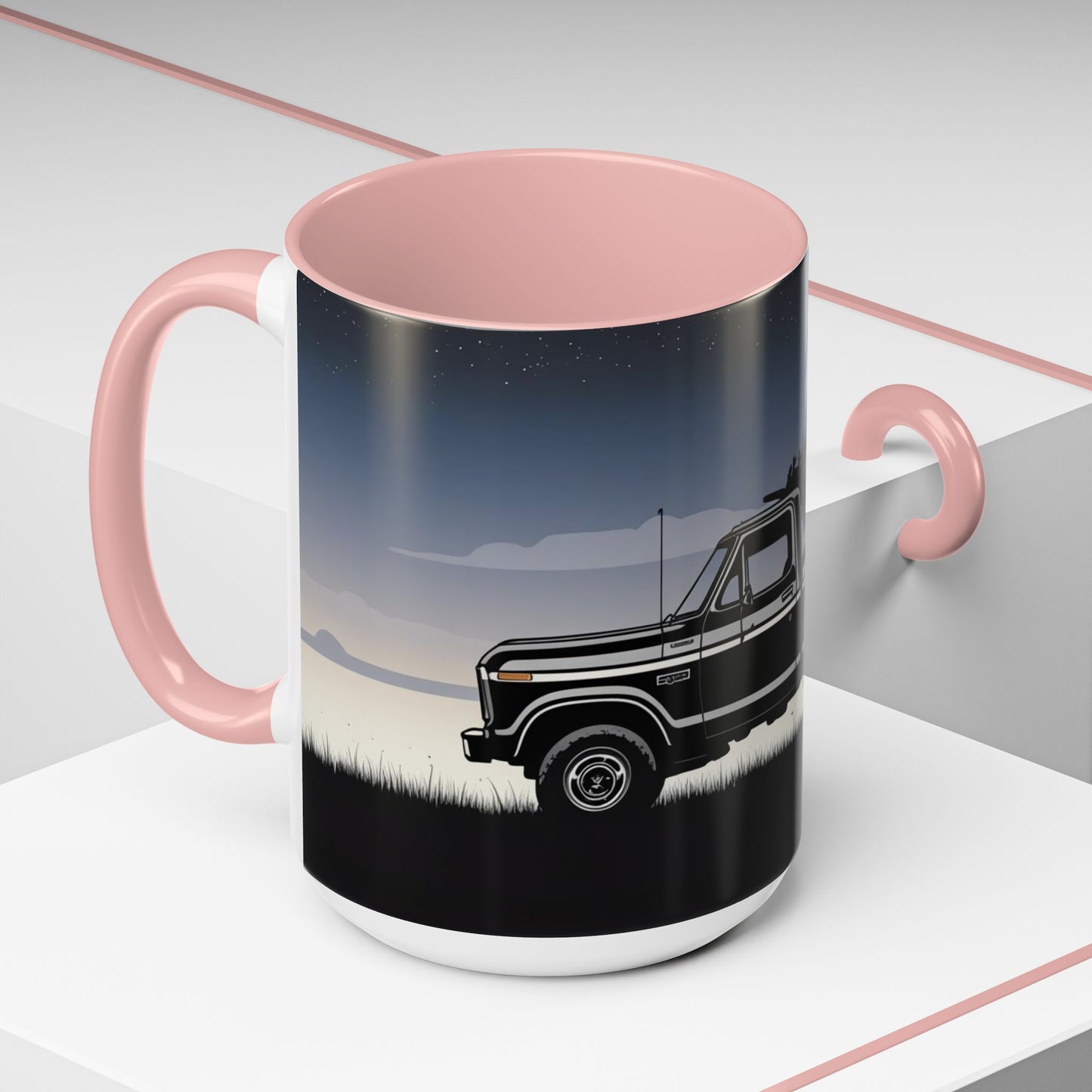 Coffee Mug - Rustic Pickup Truck Vintage Nature Lover Camping Cup