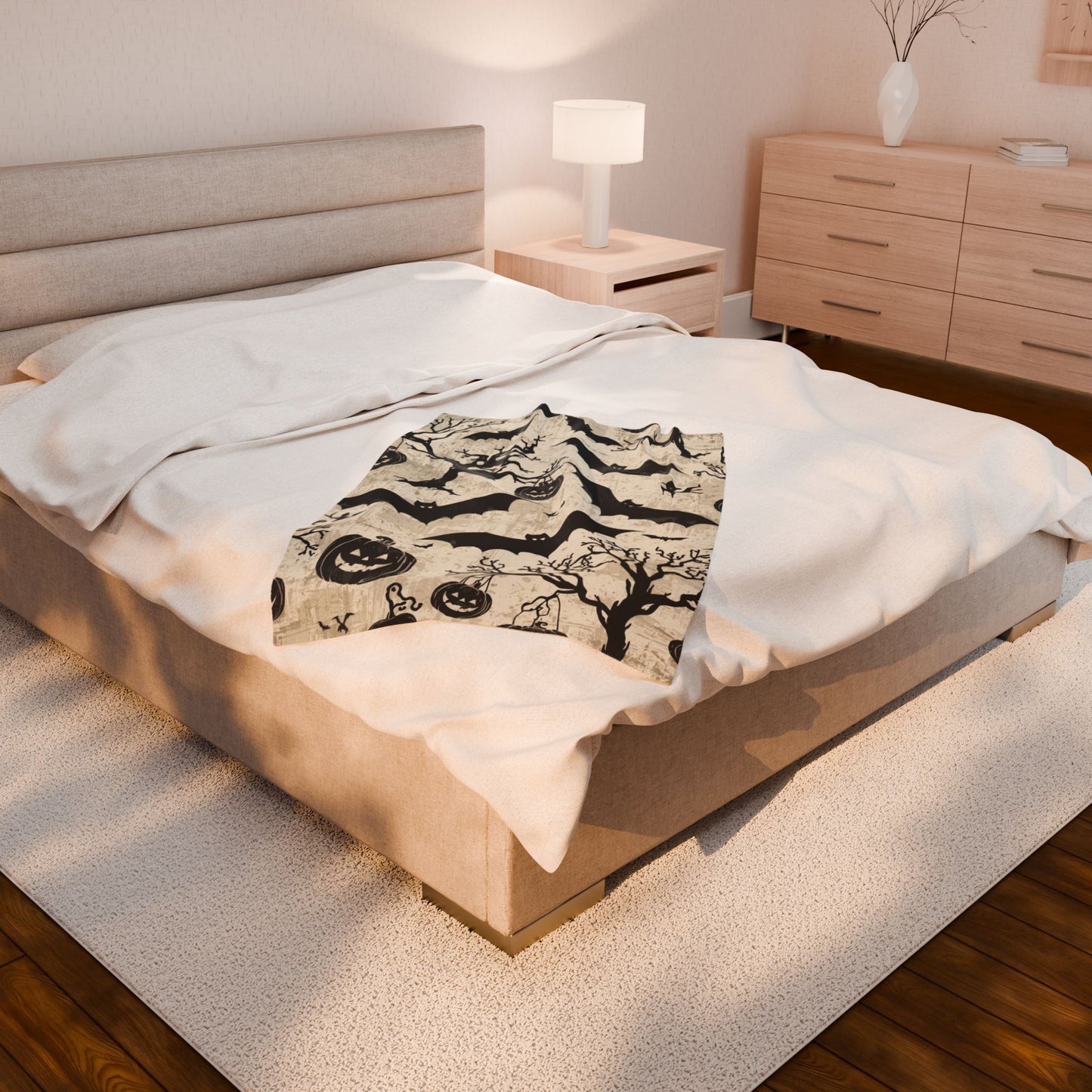 Halloween Velveteen Plush Blanket