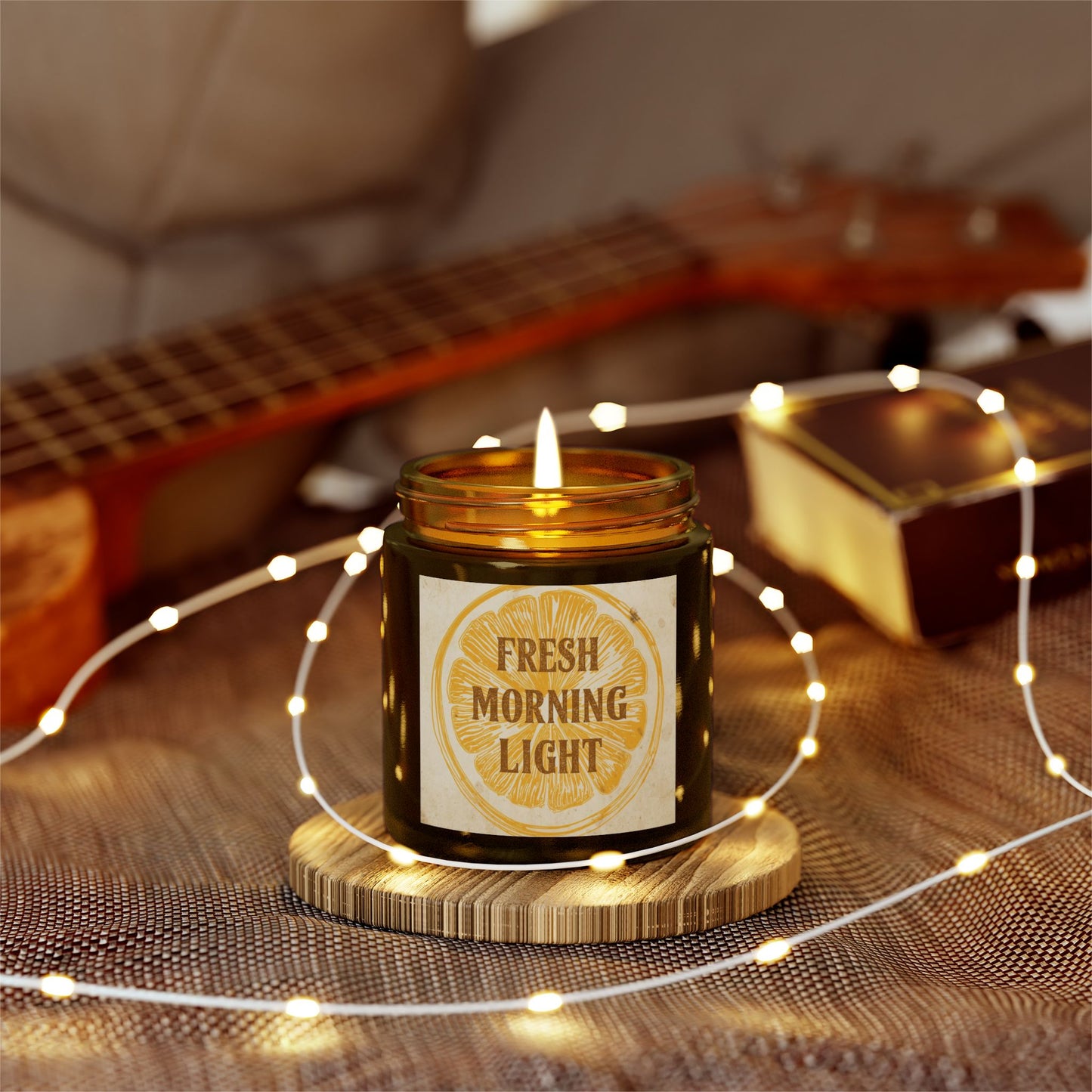 Citrus Rustic Touch Scented Candle