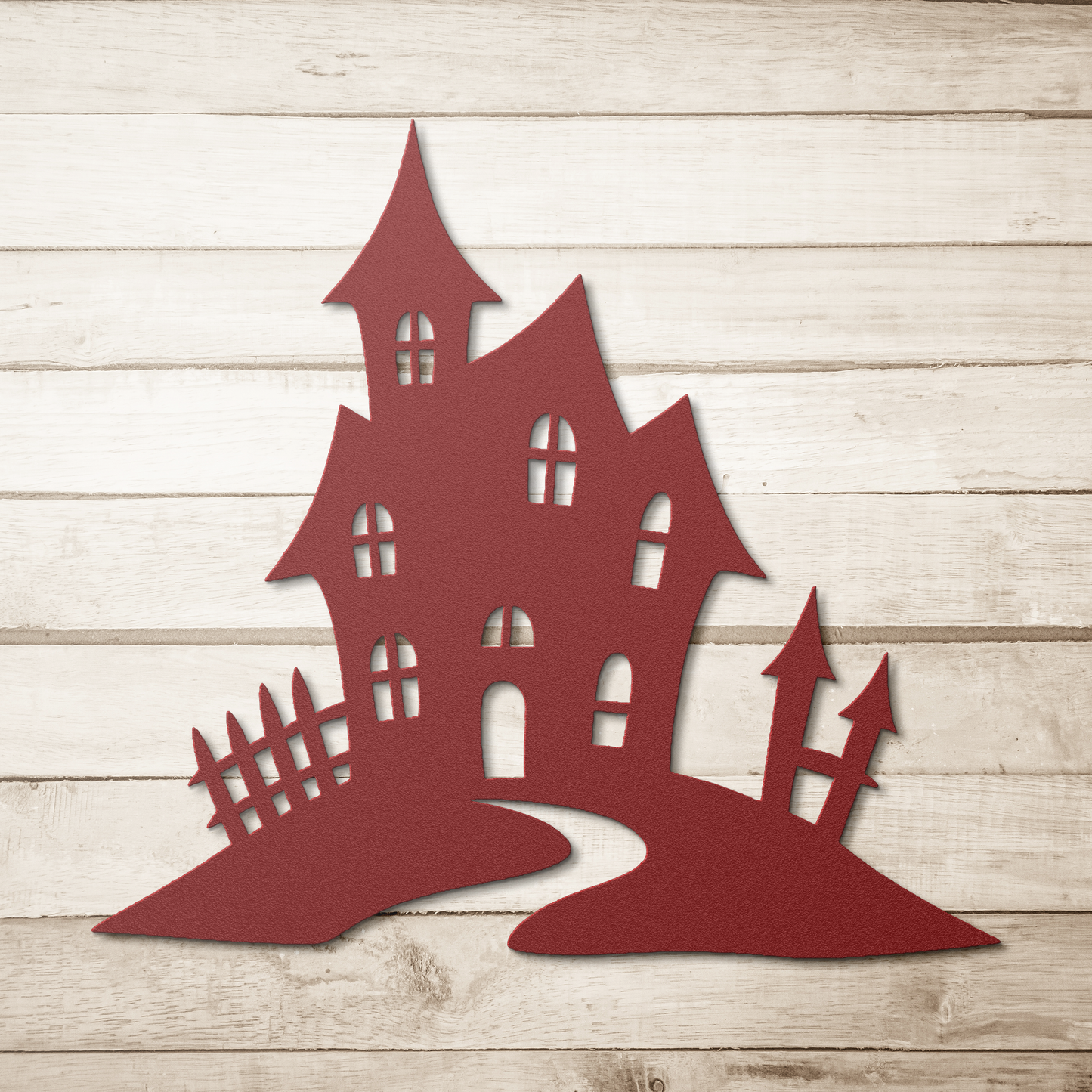 Haunted_House_On_The_Hill-Metal_Silhouet_Red_Simple_Wood_BKGD_Mockup.png