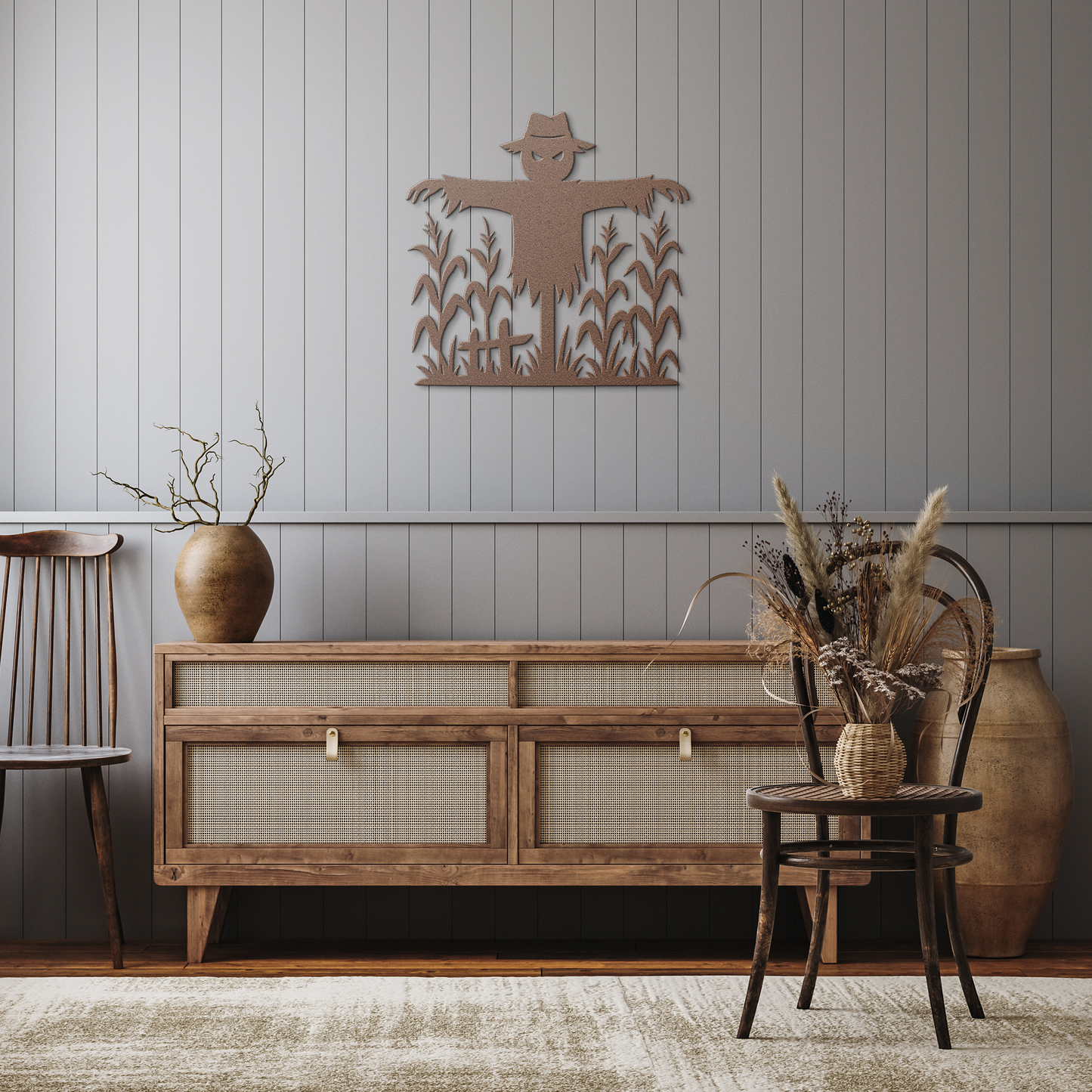Rustic_Scarecrow_Cornfield_Metal_Silhoue_Copper_Rustic_Hallway_Mockup.png