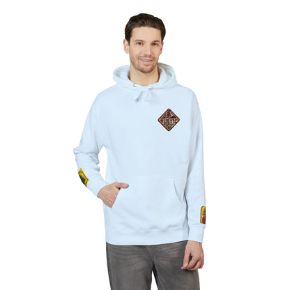Cozy Rustic Graphic Hoodie - Unisex Fleece Pullover