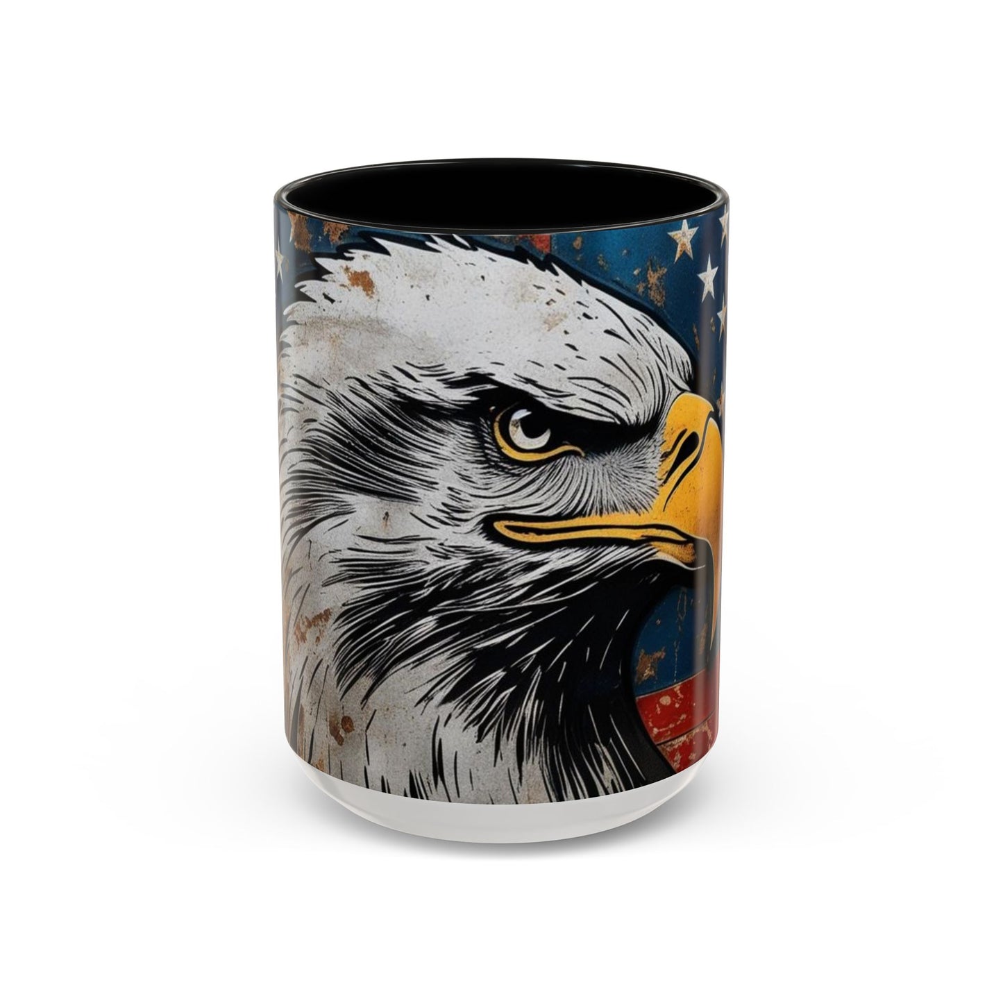 Coffee Mug Patriotic Eagle American Memorial Day Cup