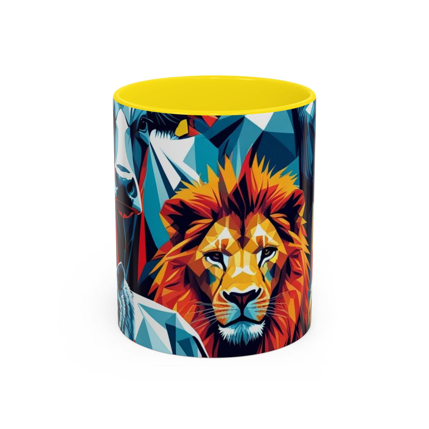 Vibrant Animal Art Coffee Mug - Bold Wildlife Design Gift