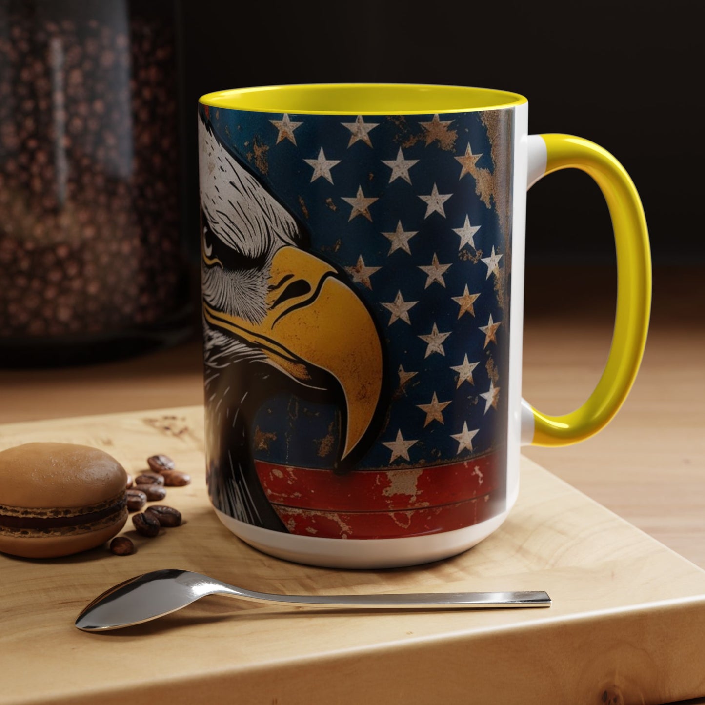 Coffee Mug Patriotic Eagle American Memorial Day Cup