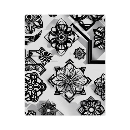Elegant Rustic Floral Acrylic Wall Art Panels