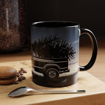 Coffee Mug - Rustic Pickup Truck Vintage Nature Lover Camping Cup