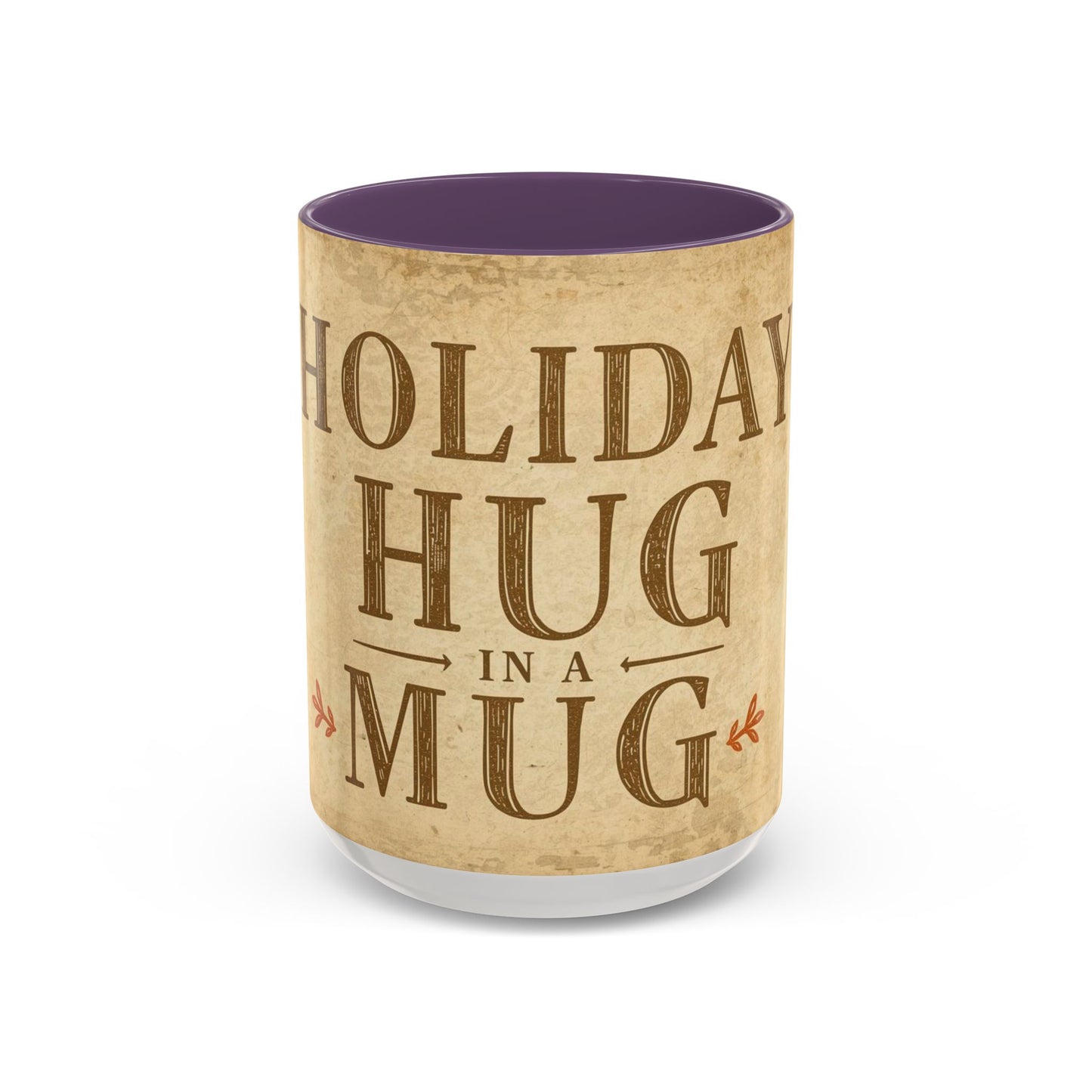 Rustic Holiday Hug Coffee Mug