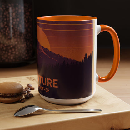 Adventure Coffee Mug - Fueled by Coffee